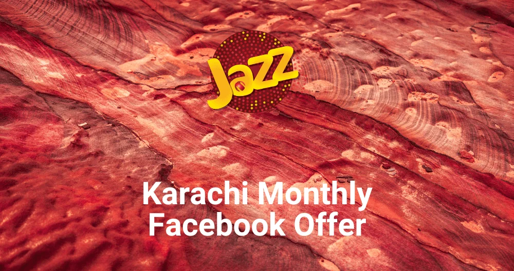 Karachi Monthly Facebook Offer
