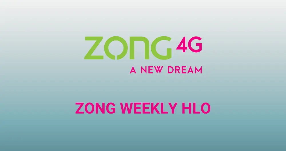 Zong Weekly HLO