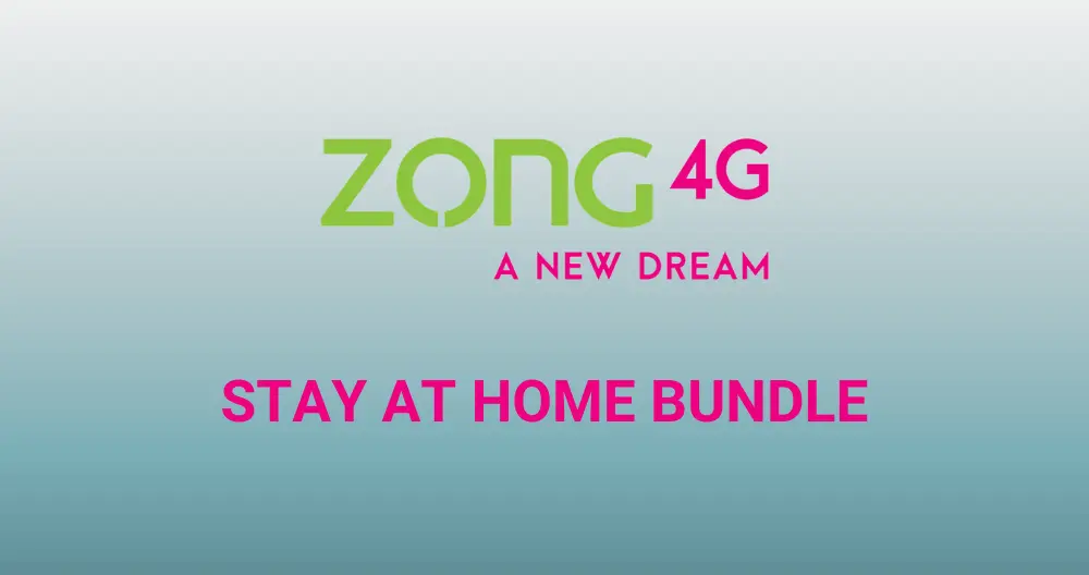 Zong Stay At Home Bundle