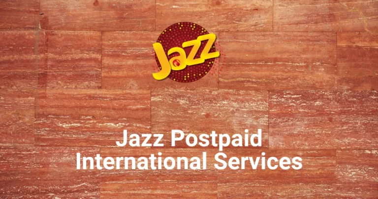 Jazz Postpaid International Services