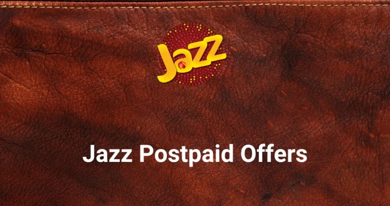 Jazz Postpaid Offers