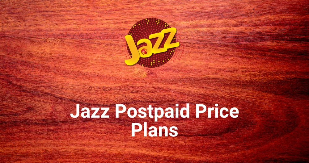 Jazz Postpaid Price Plans