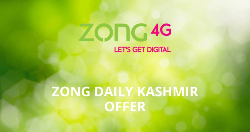 Zong Daily Kashmir Offer