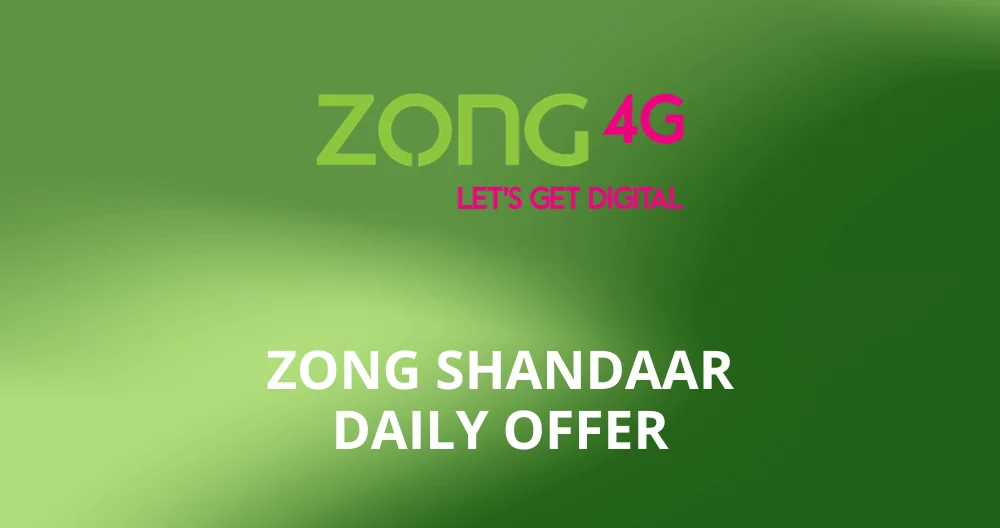 Zong Shandaar Daily Offer