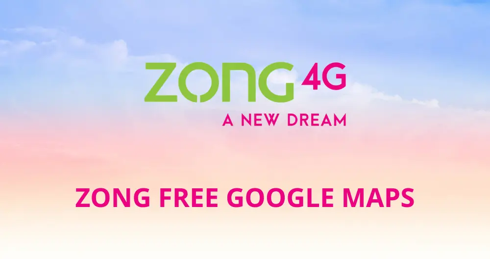 Zong Free Google Maps