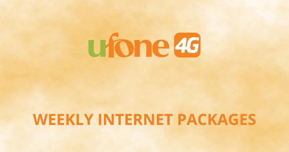Ufone Weekly Internet Packages