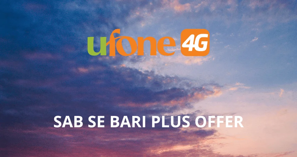 Ufone Sab Se Bari Plus Offer