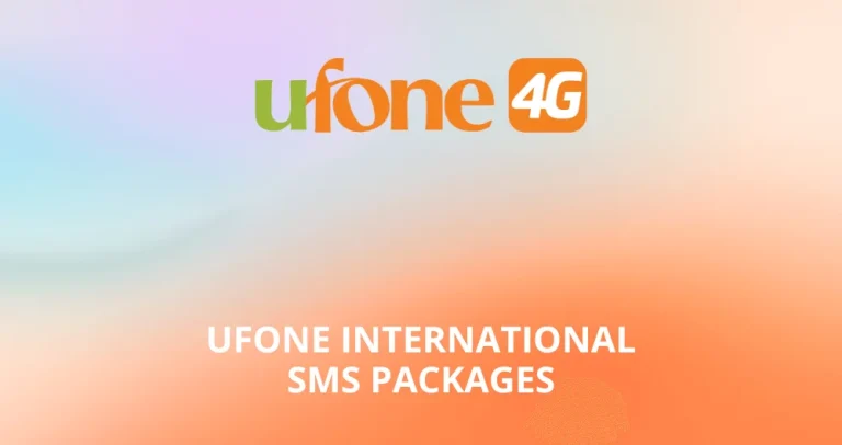Ufone International SMS Packages