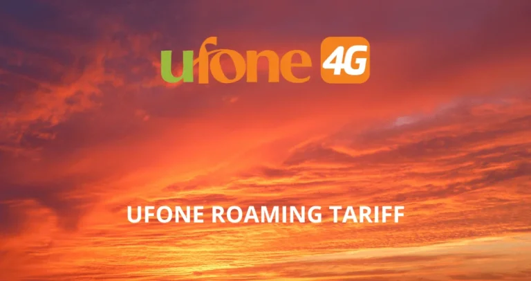 Ufone Roaming Tariff