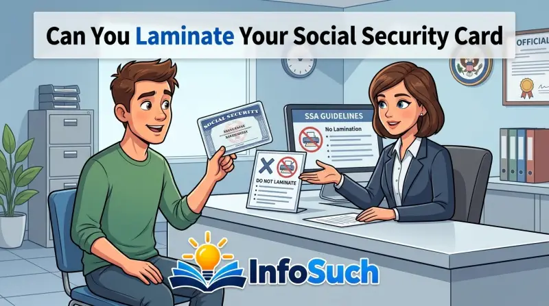 Can you laminate your social security card