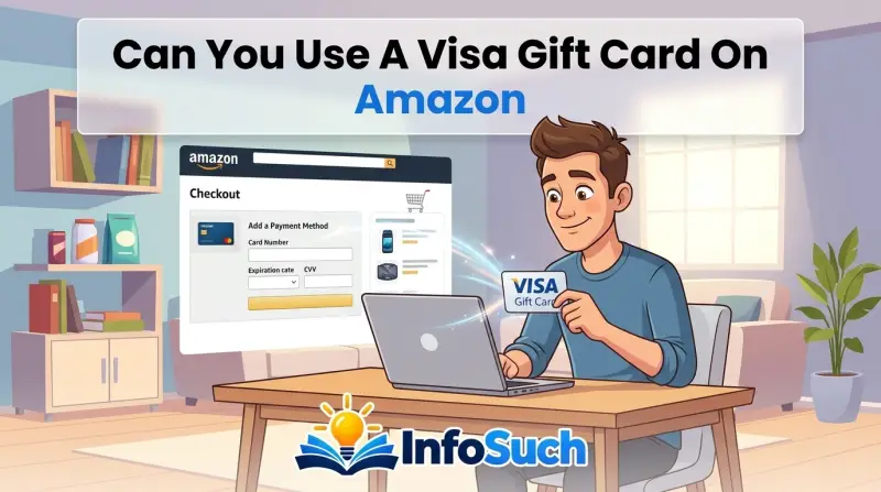 Can you use a visa gift card on amazon