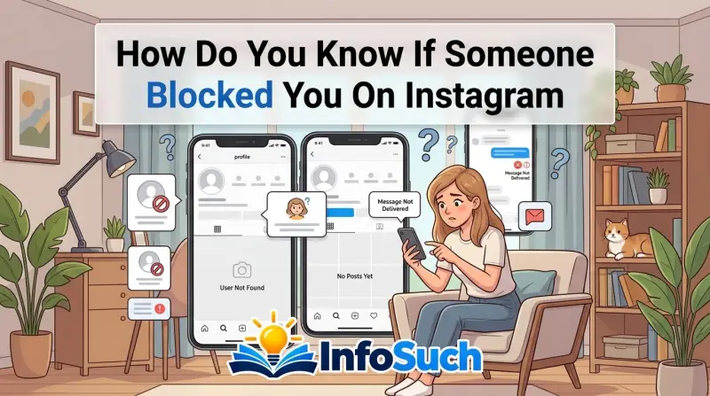 How do you know if someone blocked you on instagram