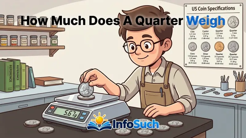 How much does a quarter weigh