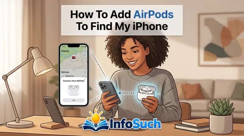 How to add airpods to find my iphone