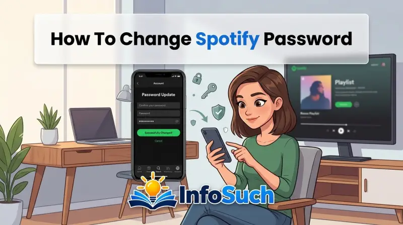 How to change spotify password