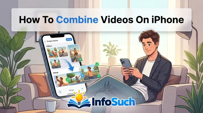 How to combine videos on iphone
