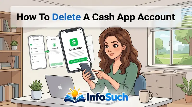 How to delete a cash app account