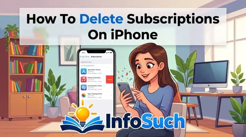 How to delete subscriptions on iphone