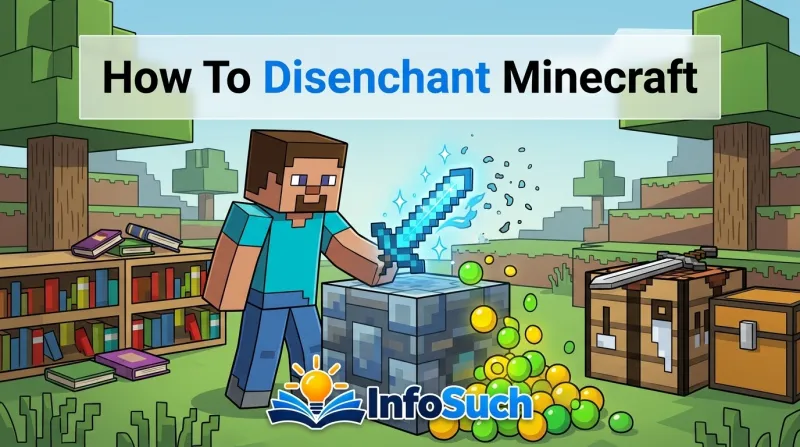 How to disenchant minecraft