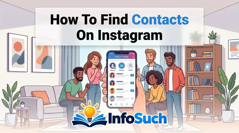 How to find contacts on instagram