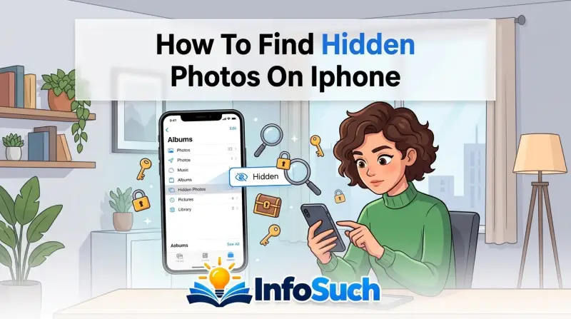 How to find hidden photos on iphone