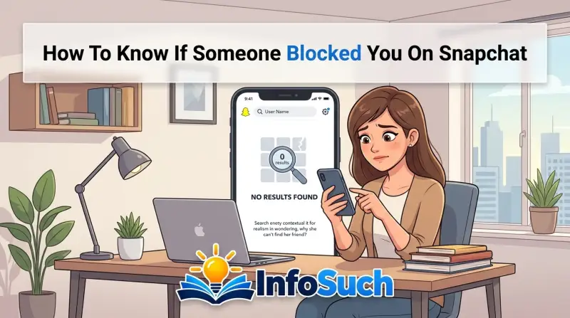 How to know if someone blocked you on snapchat