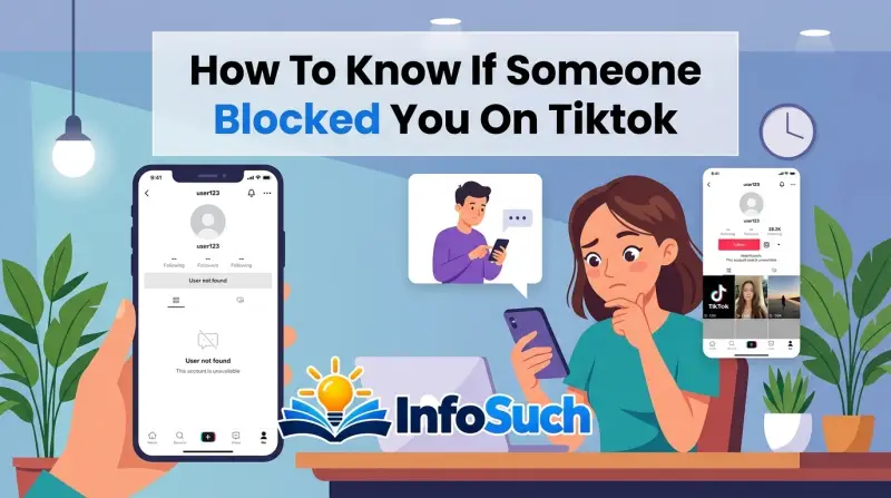 How to know if someone blocked you on tiktok