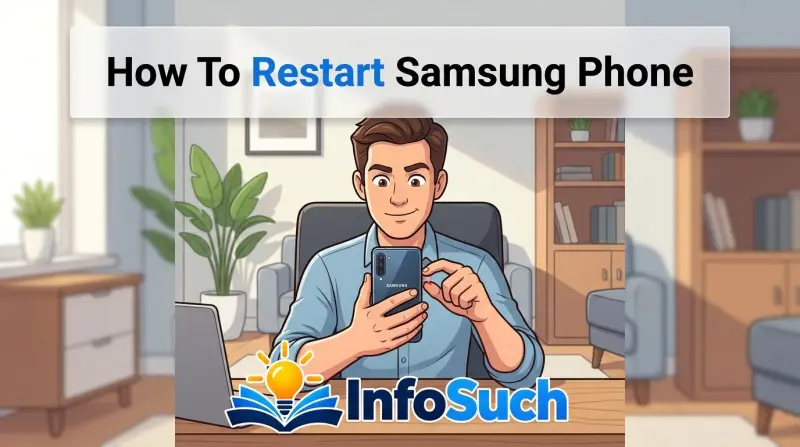 How to restart samsung phone