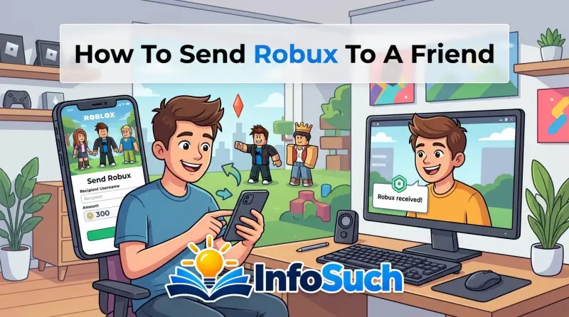 How to send robux to a friend