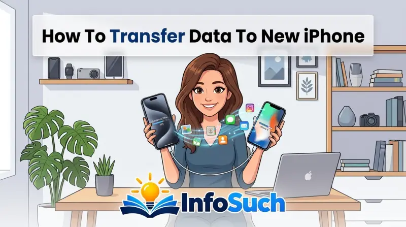 How to transfer data to new iphone