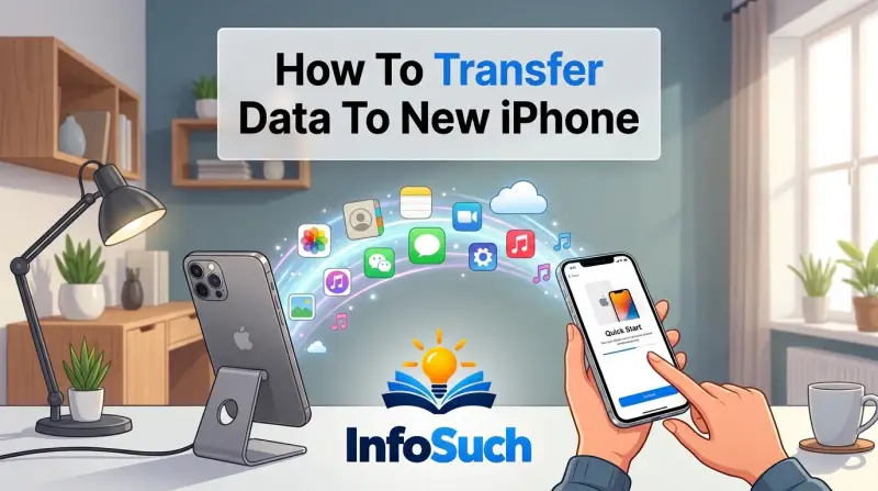 How to transfer data to new iphone