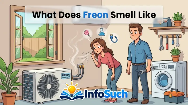 What does freon smell like