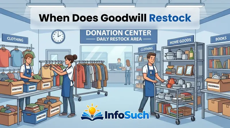 When does goodwill restock